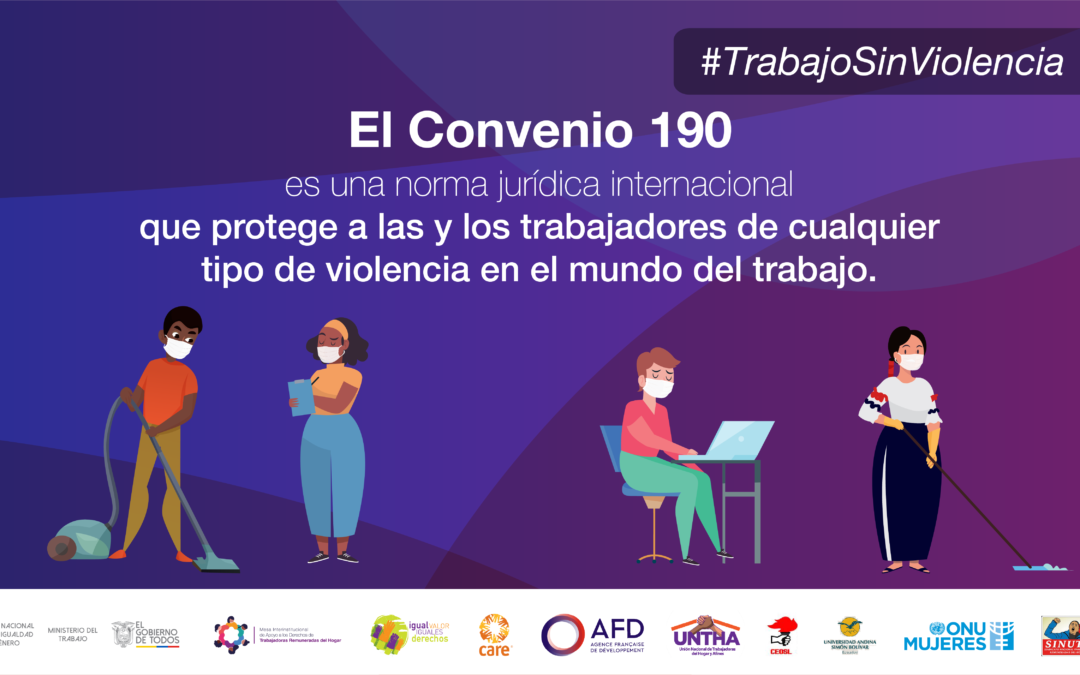 ASAMBLEA APRUEBA CONVENIO 190 DE LA OIT PARA PONER FIN A LA VIOLENCIA Y EL ACOSO EN EL MUNDO DEL TRABAJO