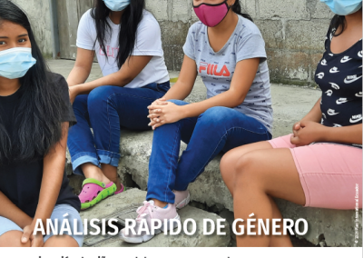 Análisis Rápido de Género 2021 Situación de las niñas y adolescentes en Ecuador