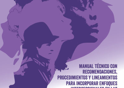 MANUAL TÉCNICO CON RECOMENDACIONES, PROCEDIMIENTOS Y LINEAMIENTOS PARA INCORPORAR ENFOQUES INTERSECCIONALES EN LAS INCORPORACIÓN DE LOS ENFOQUES INTERSECCIONAL, EN LAS AGENDAS SINDICALES